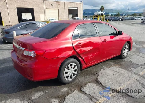 2011 Toyota Corolla Le из США, поврежденный, VIN JTDBU4EE0B9161102
